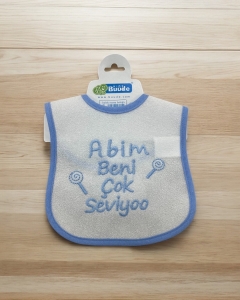 Buude (Abi̇m Beni̇ Çok Sevi̇yor) Bebe Önlük
